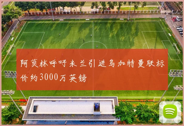 阿莫林呼吁米兰引进乌加特曼联标价约3000万英镑